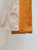 1940s Suede tailored jacket - Extra small