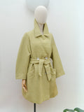 1960s Stripe wool winter coat - Extra Large