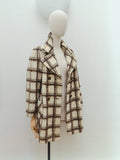 1970s Llama mix coat - Medium