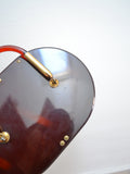 1950s Dorset Rex lucite & brass box handbag