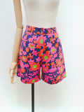 1960s Flower power shorts - Small