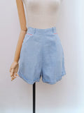 1940s Button pocket shorts - Extra small Small