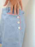 1940s Button pocket shorts - Extra small Small