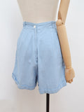 1940s Button pocket shorts - Extra small Small