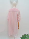 1960s Pastel double collar robe - Small Medium Large