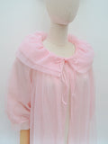 1960s Pastel double collar robe - Small Medium Large