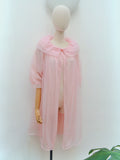 1960s Pastel double collar robe - Small Medium Large