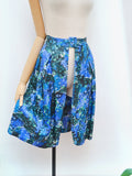 1960s Printed over skirt - Large