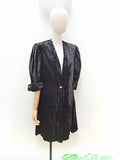 1930s Silk velvet evening jacket - Large