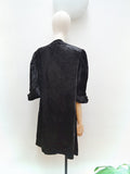 1930s Silk velvet evening jacket - Large