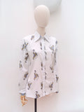 1970s Saloon novelty print 'Shaft' shirt