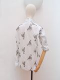 1970s Saloon novelty print 'Shaft' shirt