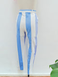 1980s Ankle zip cotton pants - Extra Small