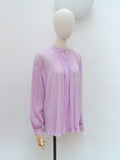 1960s Sheer evening coverup - Medium Large XL