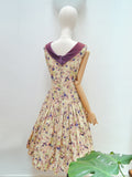 1950s Summer evening dress - Medium