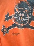 1990 Boo! Scaredycat print sweater - S M L