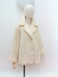 1950s 60s Boucle short coat - Medium Large