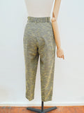 1980s Benetton tapered pants - Extra x small