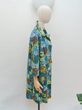 1950s 60s Impressionist floral jacket - Small Medium