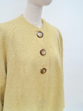 1950s Wool day coat - Medium