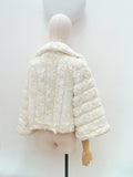 1970s 80s Astraka faux fur jacket - Small