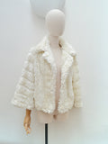 1970s 80s Astraka faux fur jacket - Small