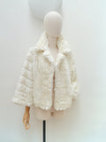 1970s 80s Astraka faux fur jacket - Small