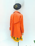 1970s Trapeze mackintosh jacket - Large