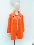 1970s Trapeze mackintosh jacket - Large