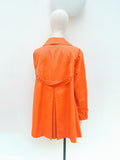 1970s Trapeze mackintosh jacket - Large