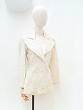 1970s Iridescent Sportaville sequin evening jacket - Small