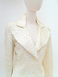 1970s Iridescent Sportaville sequin evening jacket - Small