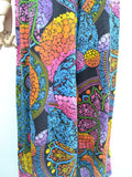 1970s Psychedelic printed jumpsuit - Small Medium