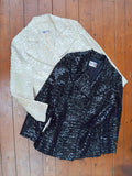 1970s Black Sportaville sequin evening jacket - Large