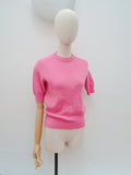 1960s Jaeger wool sweater top - Small Medium