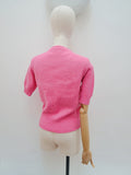 1960s Jaeger wool sweater top - Small Medium