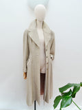 1950s Woollen princess coat - Small