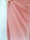 1970s Pink lurex wide leg pants - Extra small