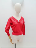 1950s Glenmac lambswool sweater top - Medium Large