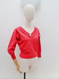 1950s Glenmac lambswool sweater top - Medium Large