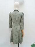 1970s Novelty slogan dress - Extra small