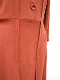 1940s Crepe smart day dress - Extra small