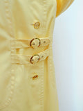 1960s Buckle waist mackintosh - Extra Small