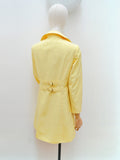 1960s Buckle waist mackintosh - Extra Small