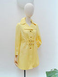 1960s Buckle waist mackintosh - Extra Small