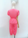1960s Celanese two piece pyjama set - Small