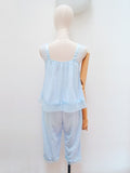 1960s Nylon two piece pyjama set - Small