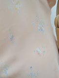 1930s Floral rayon teddy - Small