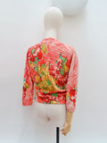 1960s Hand printed Darlene cardigan - Medium