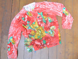 1960s Hand printed Darlene cardigan - Medium